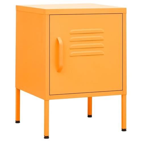 Nightstand steel bedside - nightstand,